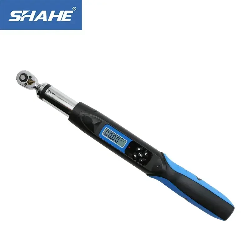 Shahe 1/2\'\' High Precision Digital Torque Wrench With Buzzer & LED Notification Bike Car Bicycle Repair Torque Tool