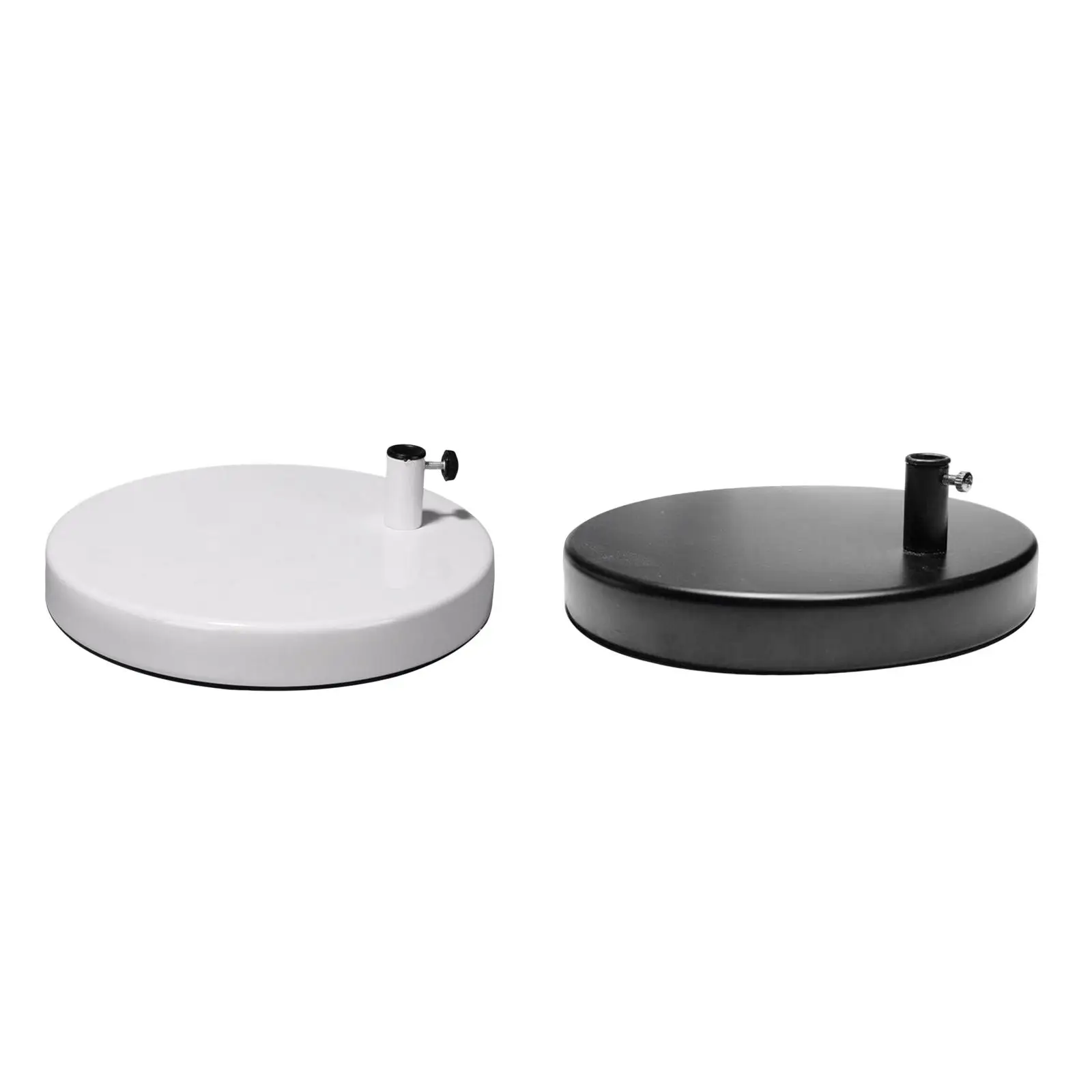 

Desk lamp base 19 cm round weighted metal base for table lamp
