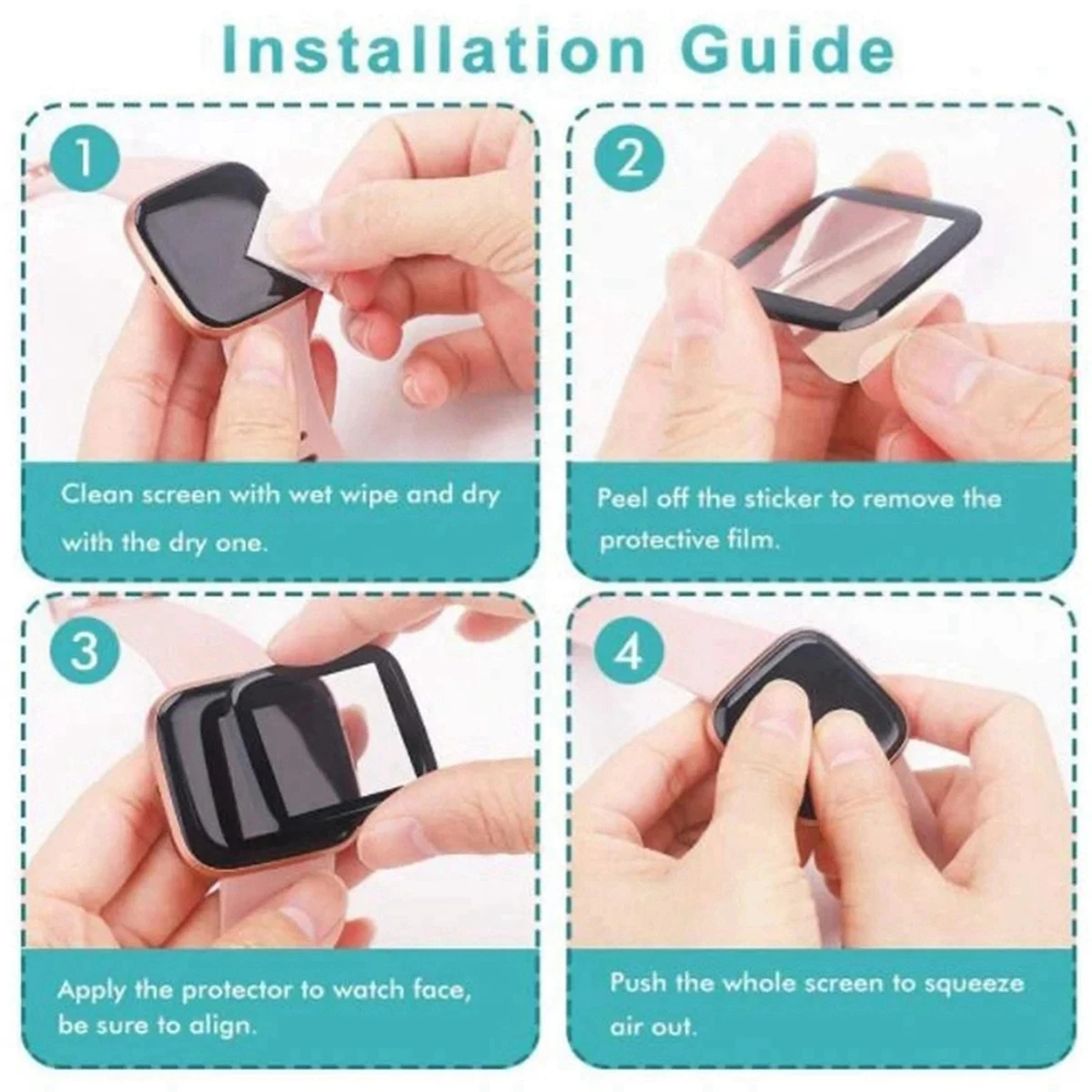 1-5PCS 9D Curved Protective Film For Xiaomi Redmi Watch 5 Active Smartwatch Screen Protector for Redmi Watch 5 Lite No Glass