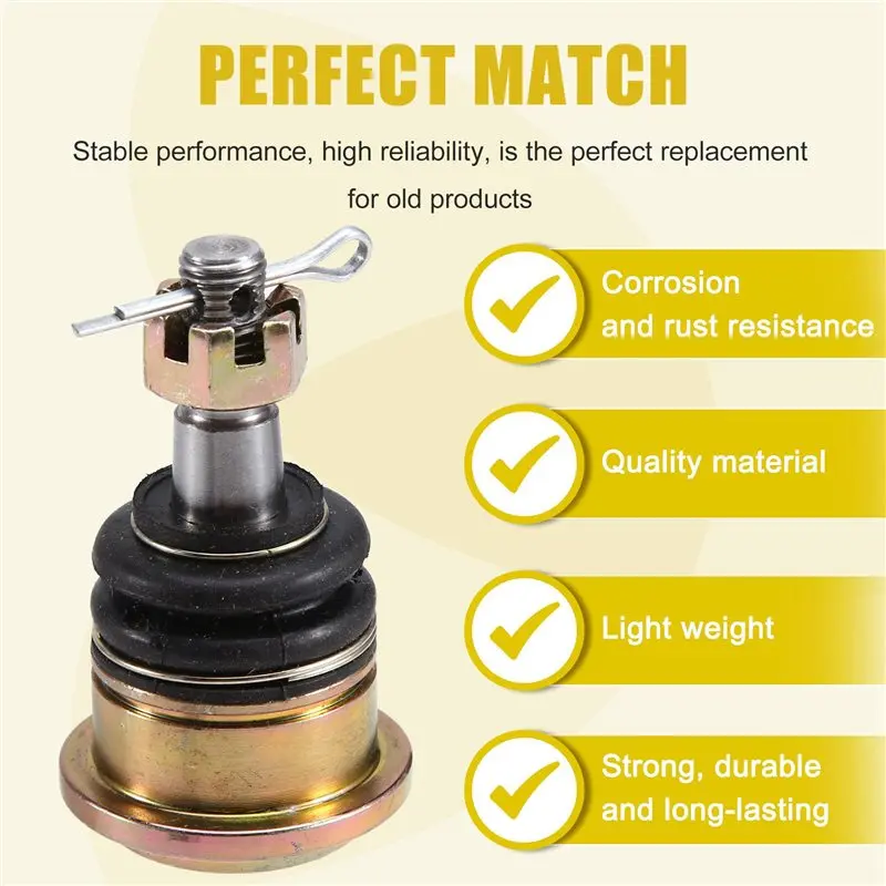 2X M10 Ball Joint Tie Rod End Assembly Steering Knuckle Kit For 50Cc-250Cc ATV Buggy Dirt Bike Dune Buggy