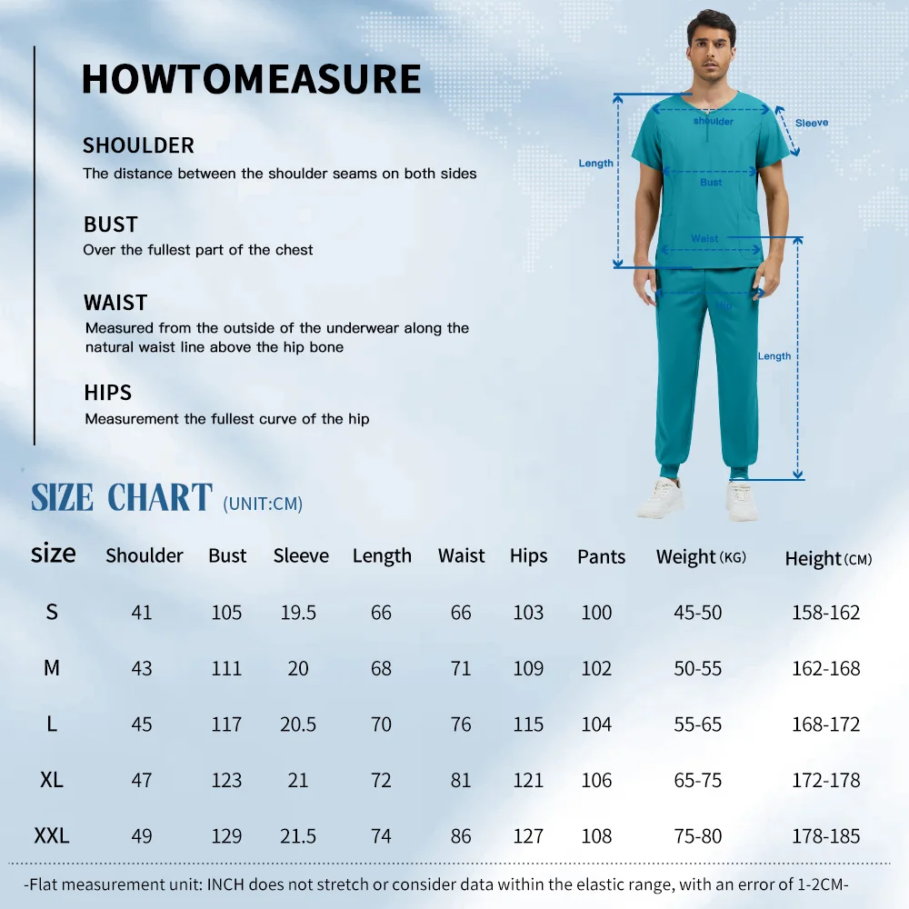 니아힌 애완동물 병원 간호사 유니폼 세트 의사 수술복 상의와 바지 세트 유니폼 간호사 액세서리 뷰티 스파 유니폼