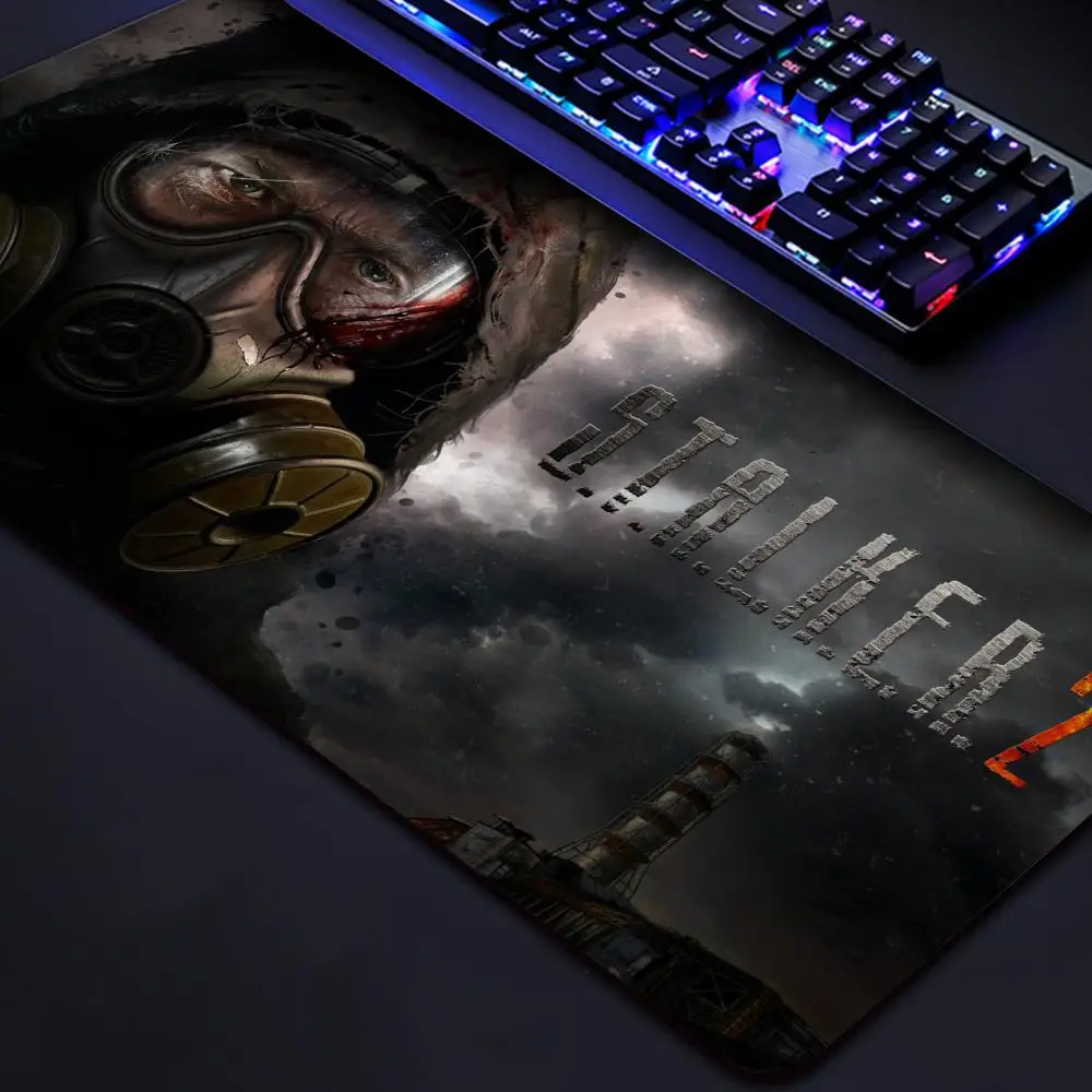 

Stalker 2 Large Gaming Mouse Pad Computer Laptop Mousepad Silicone Keyboard Pad Desk Mat PC Gamer Mouse Mat XXL Office Mausepad