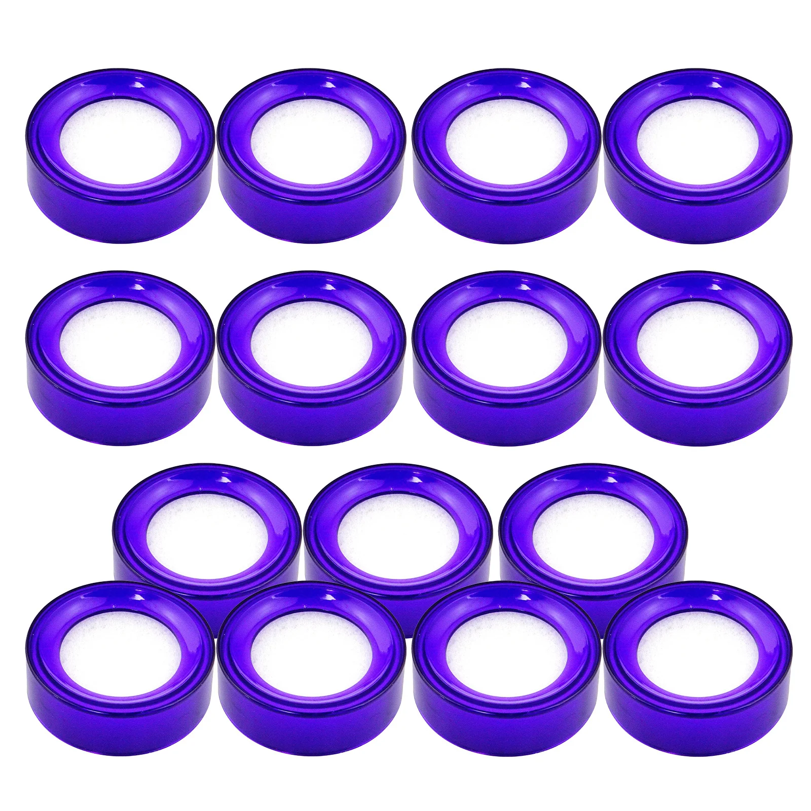 15 قطعة نقطة البيع مرطب الإسفنج كوب العد النقدي إصبع أداة ترطيب ل فاتورة التعامل مع وثيقة فرز ختم الملطف #6