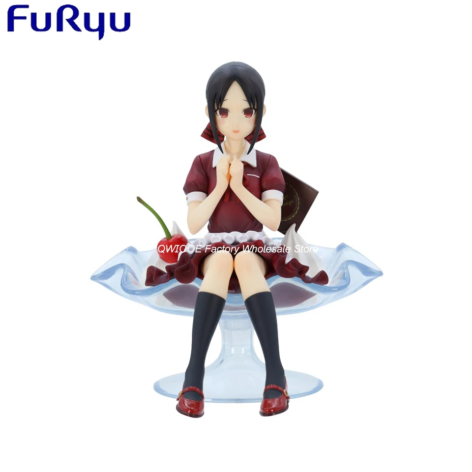 Original Genuine FuRyu Miss Kaguya Wants Me To Confess 13cm Shinomiya Kaguya Anime Figure Cute Birthday Gift For Girls QWIOOE