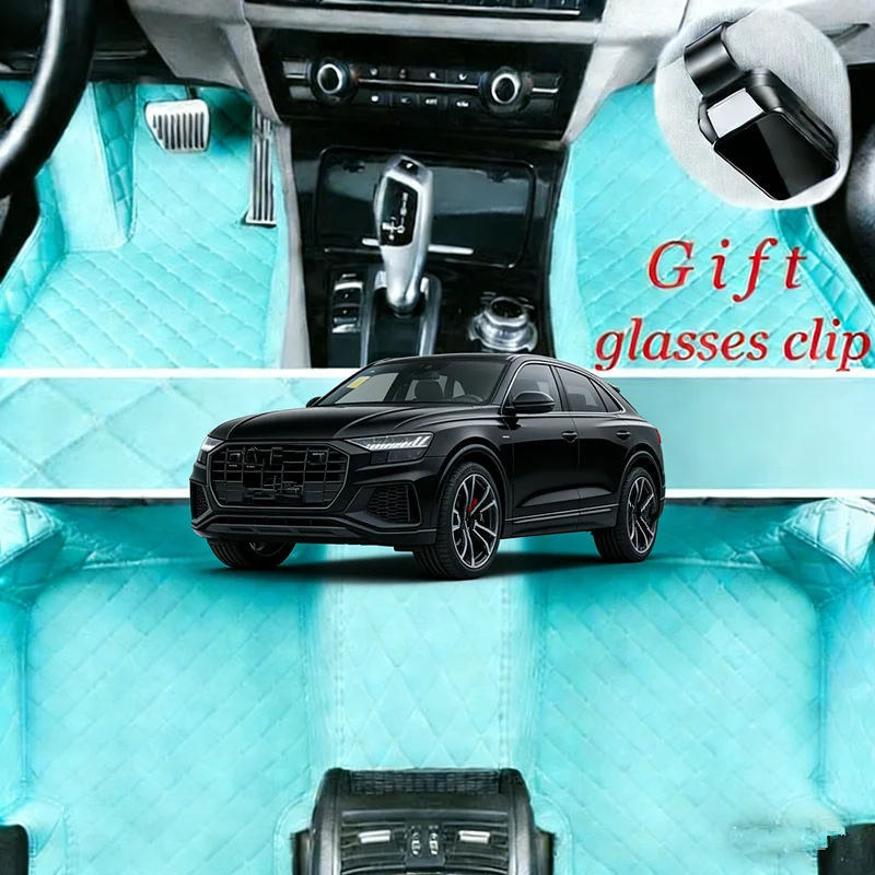 

Custom For Audi RS Q8 4MN 2019-2026 Waterproof All-weather Car Floor Mats Car Accessories Carpets Covers Left /Right Hand Drive