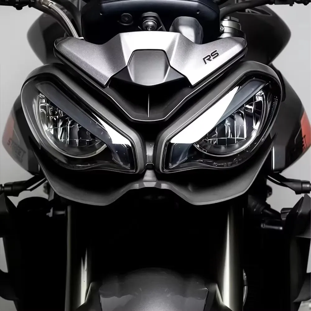 Für Triumph Street Triple 765 RS 1200 RS Frontspoiler Unterer Spoiler Untere Lippe GP Flügel Downforce Naked Frontspoiler