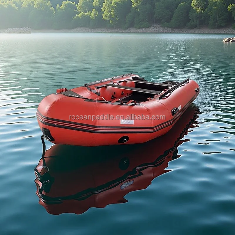 

Factory Supply 8 Person Aluminium Boat Sport Yacht Inflatable Sun Sport Boat Pump