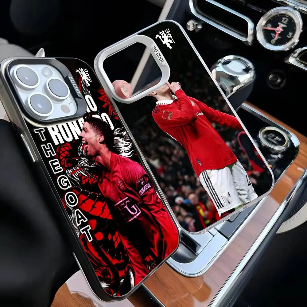 

manchester united-d Phone Case For iPhone17,16,15,14,13,12,11 Plus,Pro Max Black Matte Shockproof Cover
