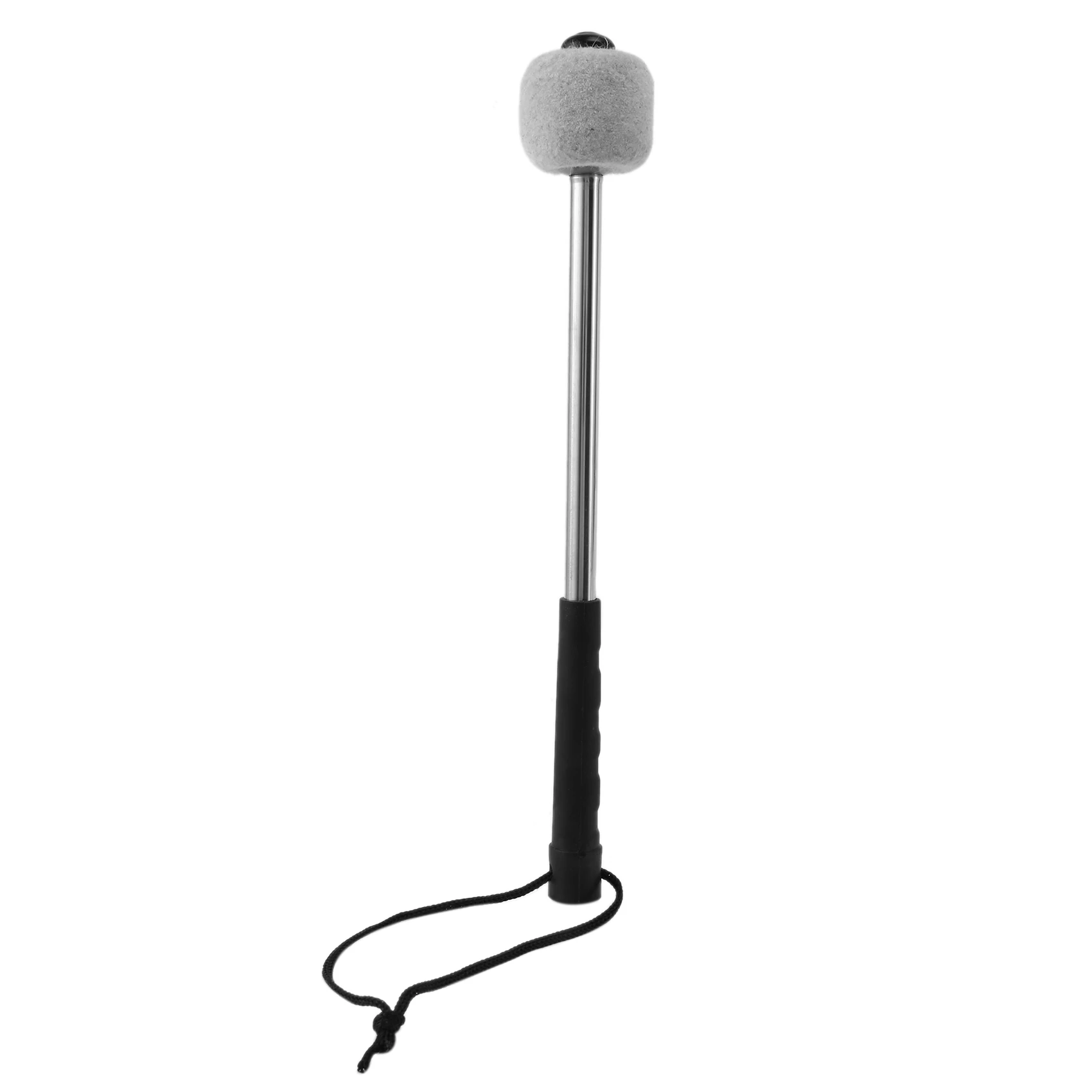 

CGDS-12Pcs Bass Drum Mallet Felt Head Percussion Mallets Timpani Sticks With Stainless Steel Handle,White