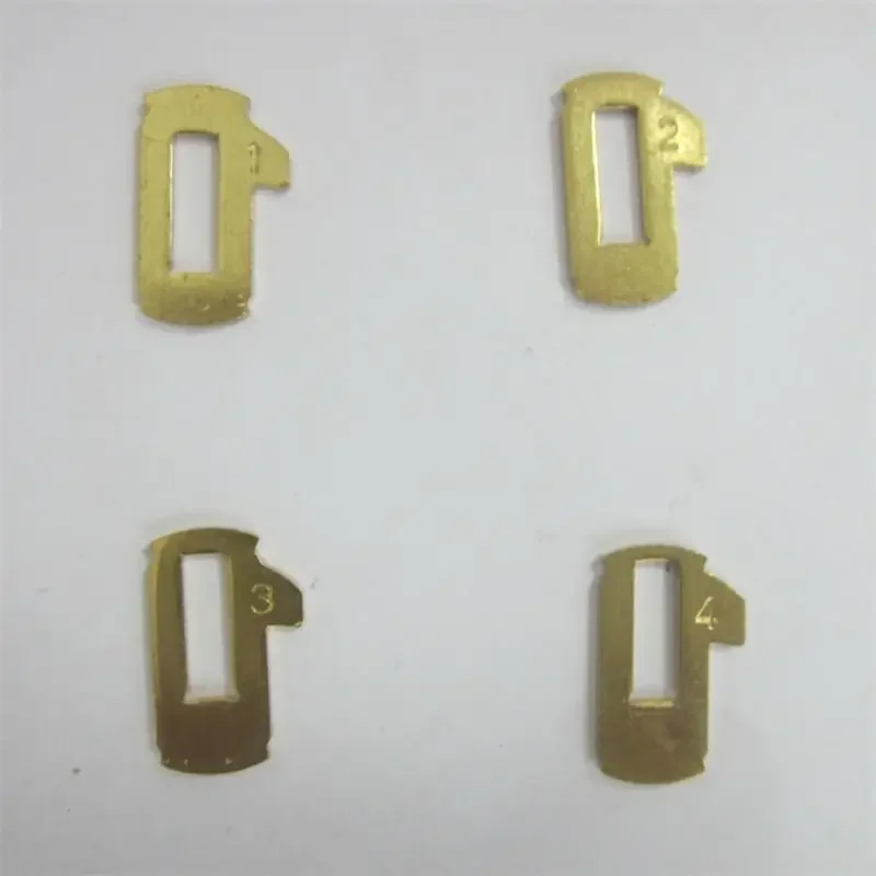 200pcs  NSN14 Good Quality Car Lock Reed Locking（copper） NSN14 Lock Plate For Nissan Teana Sunny SYLPHY Key Repair Kits（send spr