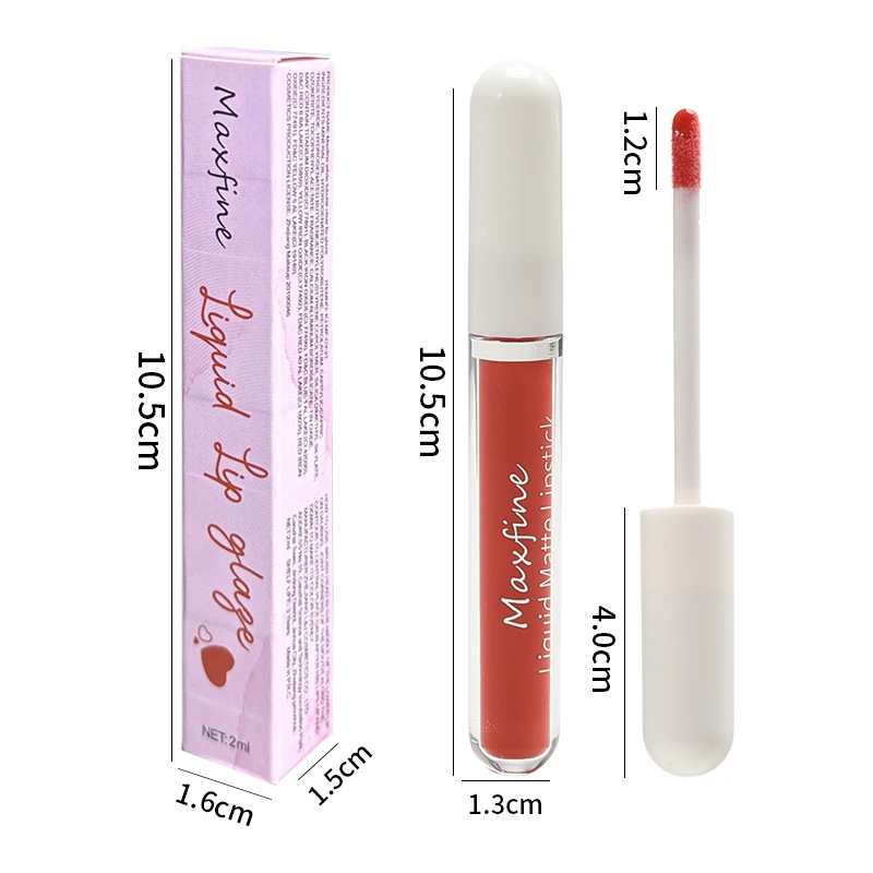 Espejo brillo de agua brillo de labios brillo de labios femenino no se decolora y taza antiadherente hidratante estudiante lápiz labial desnudo