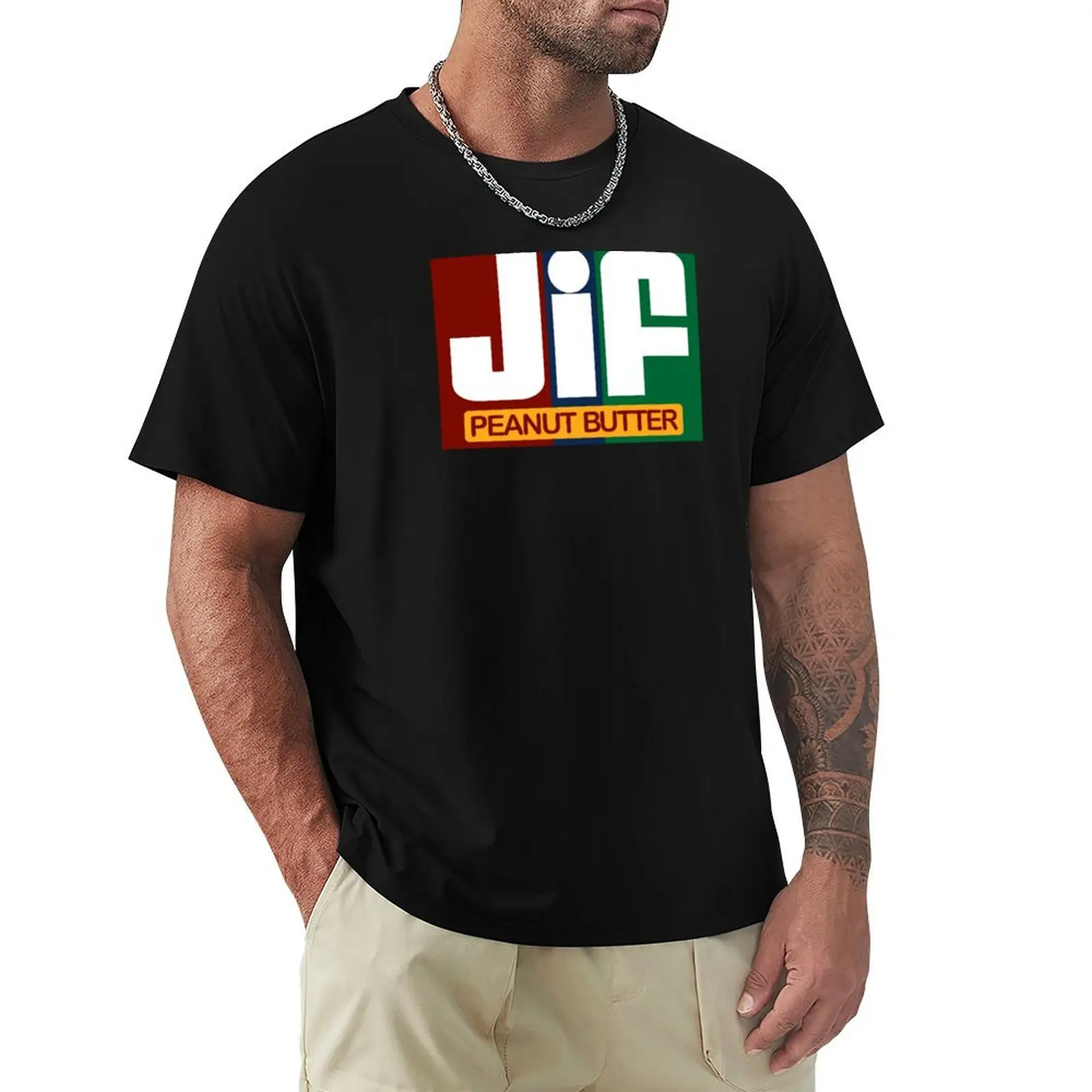 Jif Peanut Butter T-Shirt Novelty Graphic Tee Shirt