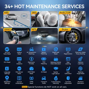 MUCAR 892BT OBD2 掃描器全系統診斷工具,34 個重置功能,終身免費更新,雙向 DOIP CANFD 2025 汽車工具 8 最佳銷售 空調診斷工具 - №4