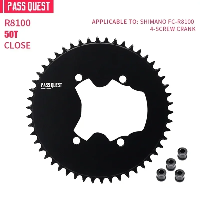 PASS QUEST 110 bcd kettingblad racefiets plaat voor Shimano 105 r9200 r8100 r7100 dura ace ULTEGRA Narrow Wide 52 54 schalen