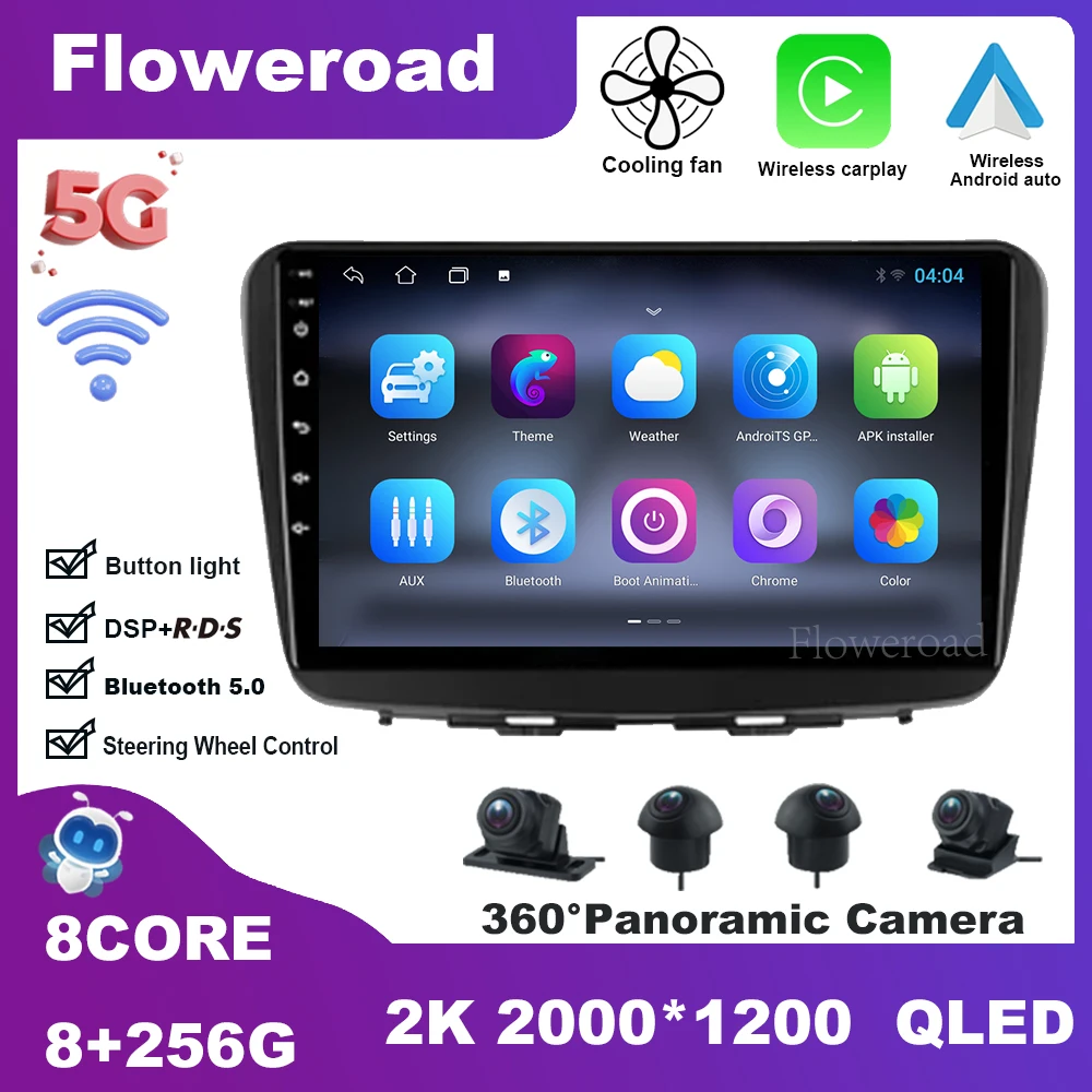 

FYT7862 Android13 8Core For Suzuki Baleno 2015-2022 Car Radio Multimedia Video player Navigation BT5.0 stereo Auto 5GWiFi DVD