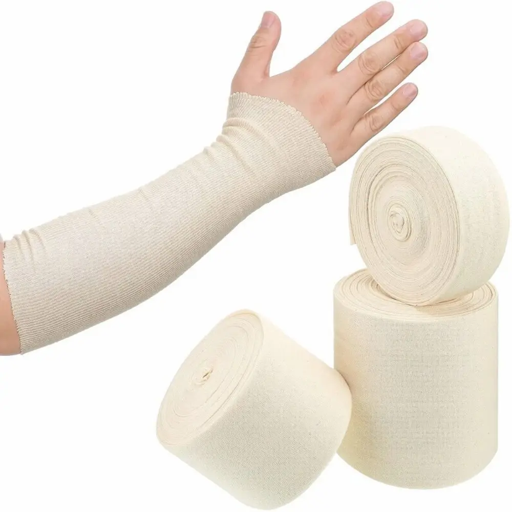 NEW Cotton Elastic Tubular Bandage Spandex Breathable Compression Bandage Roll Skin-friendly Soft Elastic Wrap Health Care