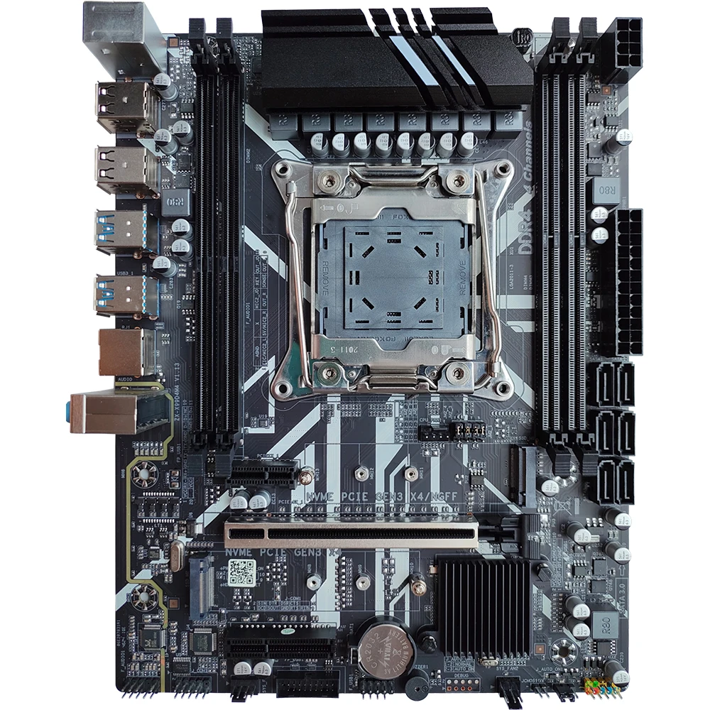 X99 Motherboard Combo Kit Xeon E5 CPU LGA 2011-3 Processor DDR4 Quad RAM Memory NVME M.2 WIFI USB 3.0 MR9A PRO