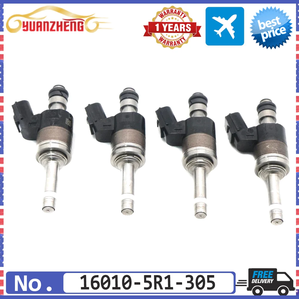 

NEW 16010-5R1-305 Fuel Injectors Nozzle for Honda 2015-2020 Fit 2013-2016 VEZEL 1.5L 160105R1315 FJ1448 2-39724 800-2516N