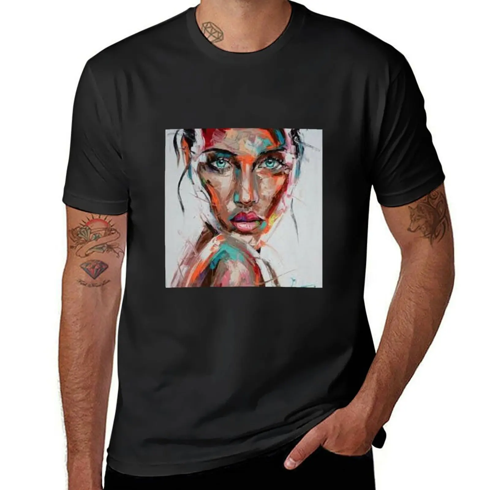 

ART T-Shirt boys whites Short sleeve tee sublime mens t shirt