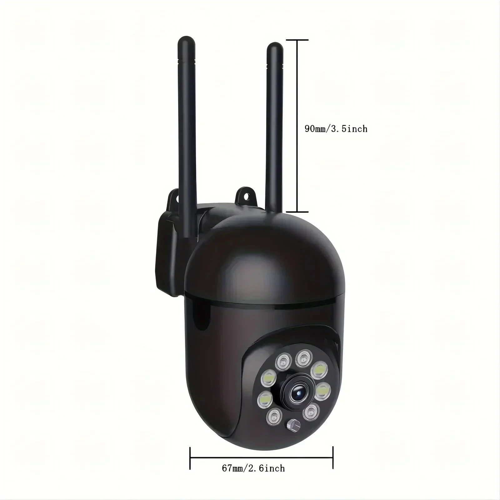 Cámara IP WIFI 1080P PTZ Audio CCTV vigilancia 4X Zoom noche a todo Color inalámbrico impermeable H.264 Audio seguridad