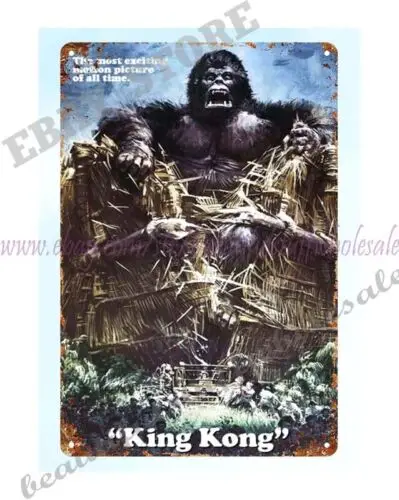 buy posters online 1976 king kong horror movie poster metal tin sign