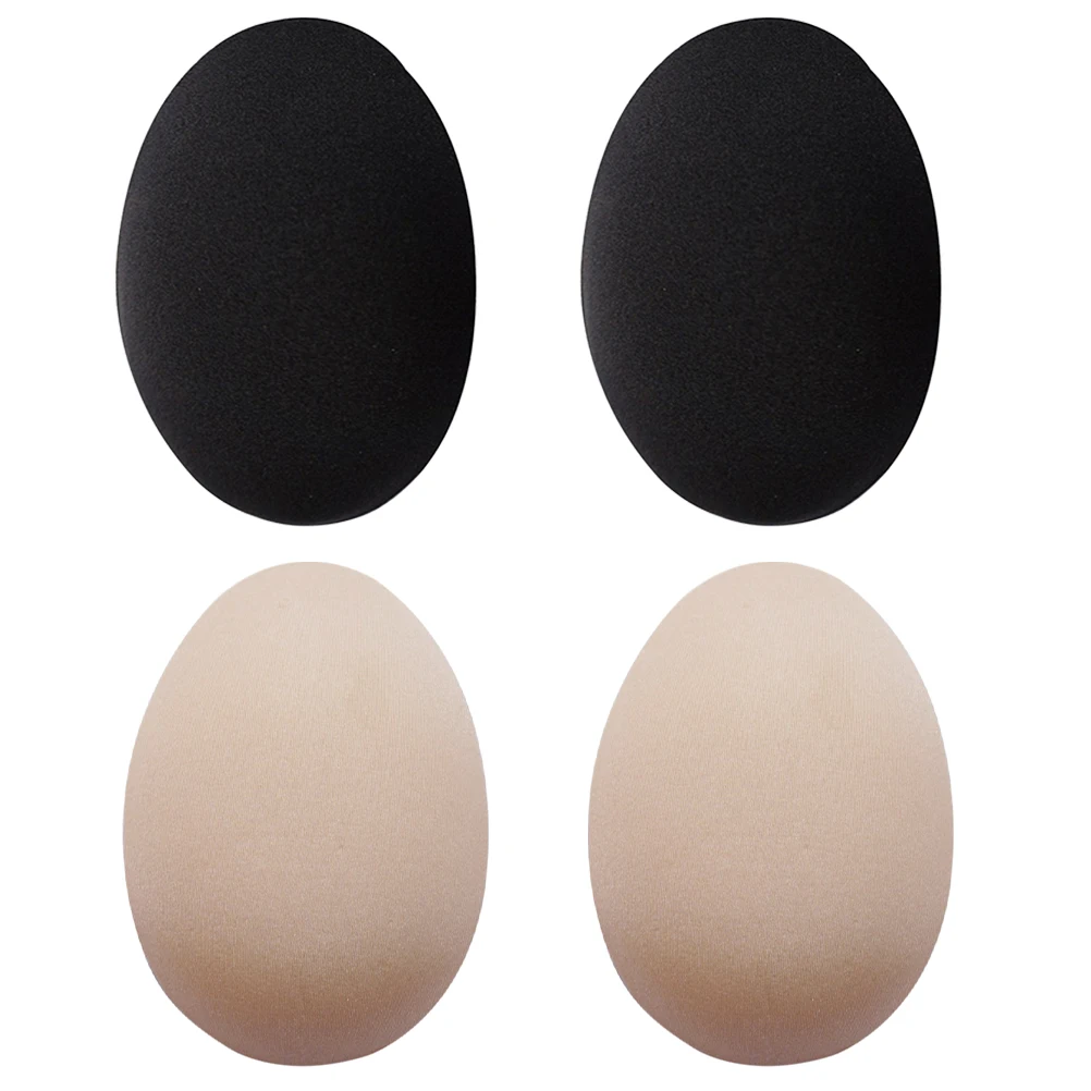 

2Pairs Chest Muscle Pads Fake Chest Muscle Cushions Silicone Invisible Adhesive Muscular Pads for T-Shirts