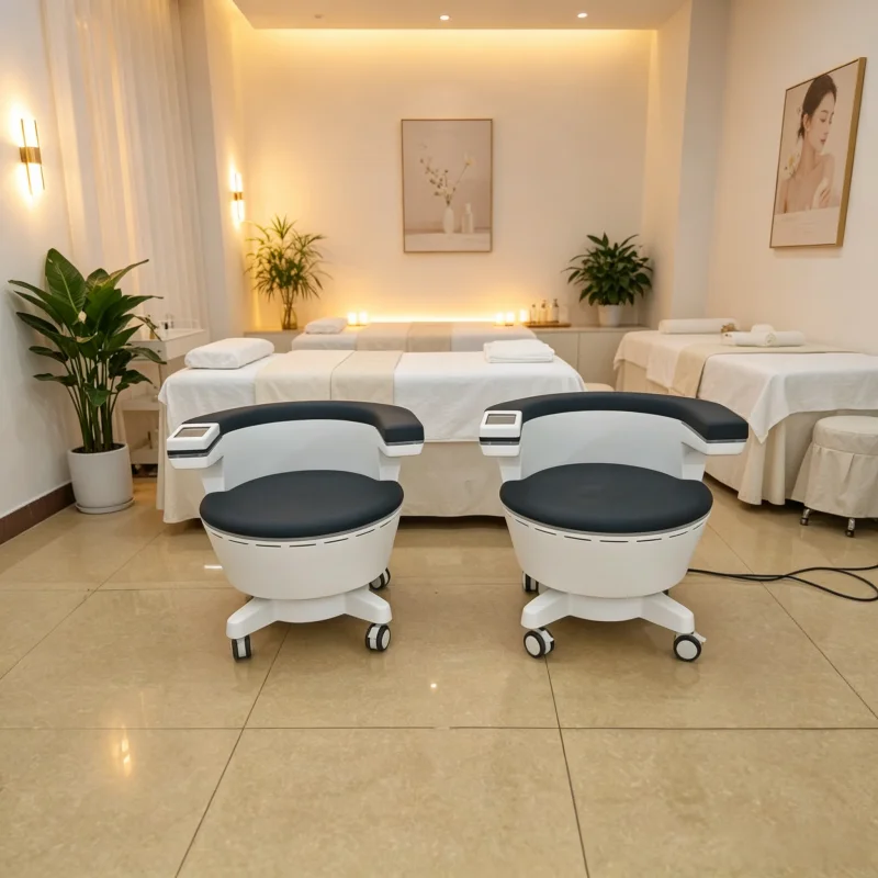 EMS Pelvic Floor Muscle Training Chair Postpartum Repair Physiotherapy Machine Strengthen Pelvic Floor Muscle Stimulator Massage