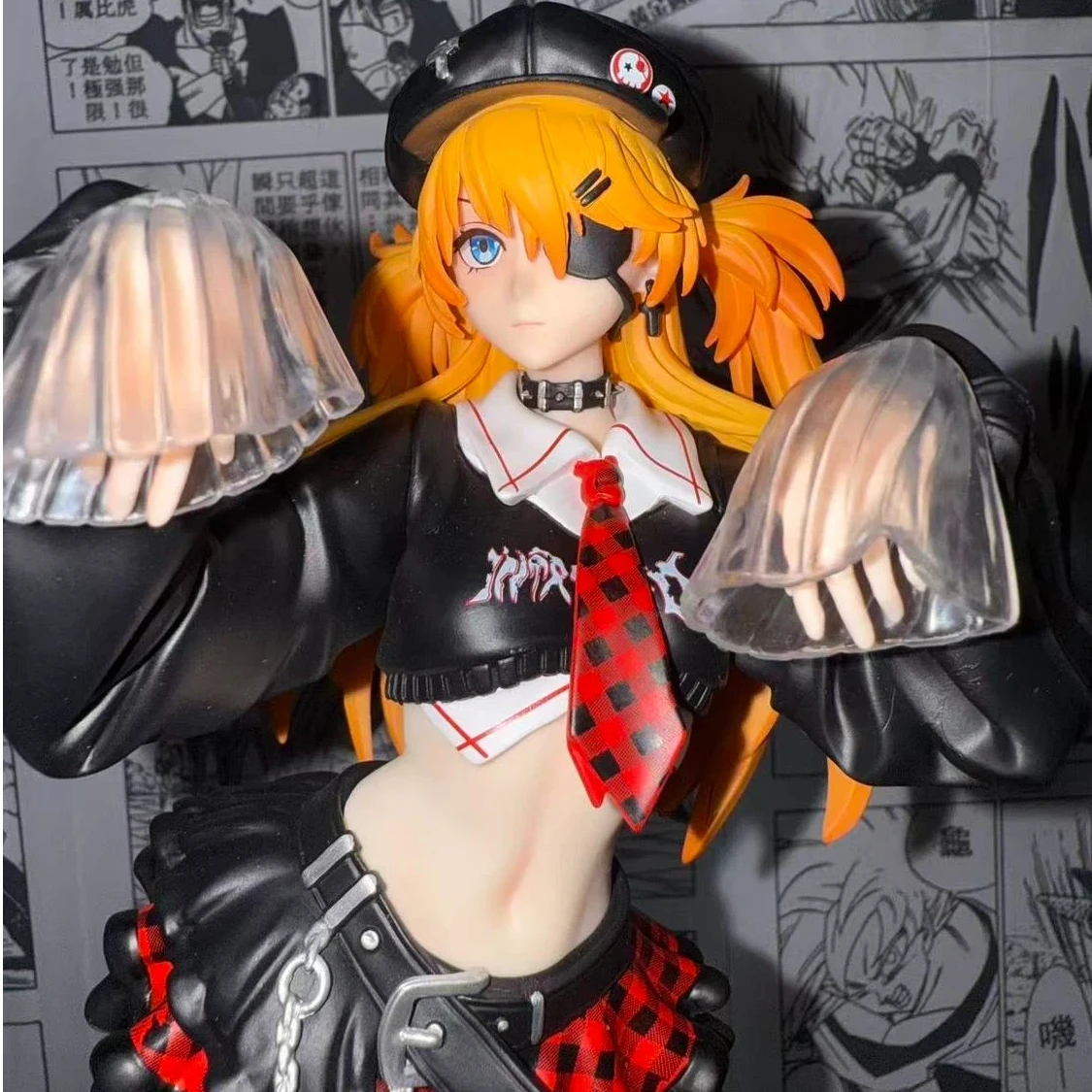 جديد 34 سنتيمتر أنيمي إيفا أسوكا لانغلي سوريو تمثال Kawaii بولي كلوريد الفينيل منضدية الزينة عمل أرقام دمية لعبة مجسمة هدية