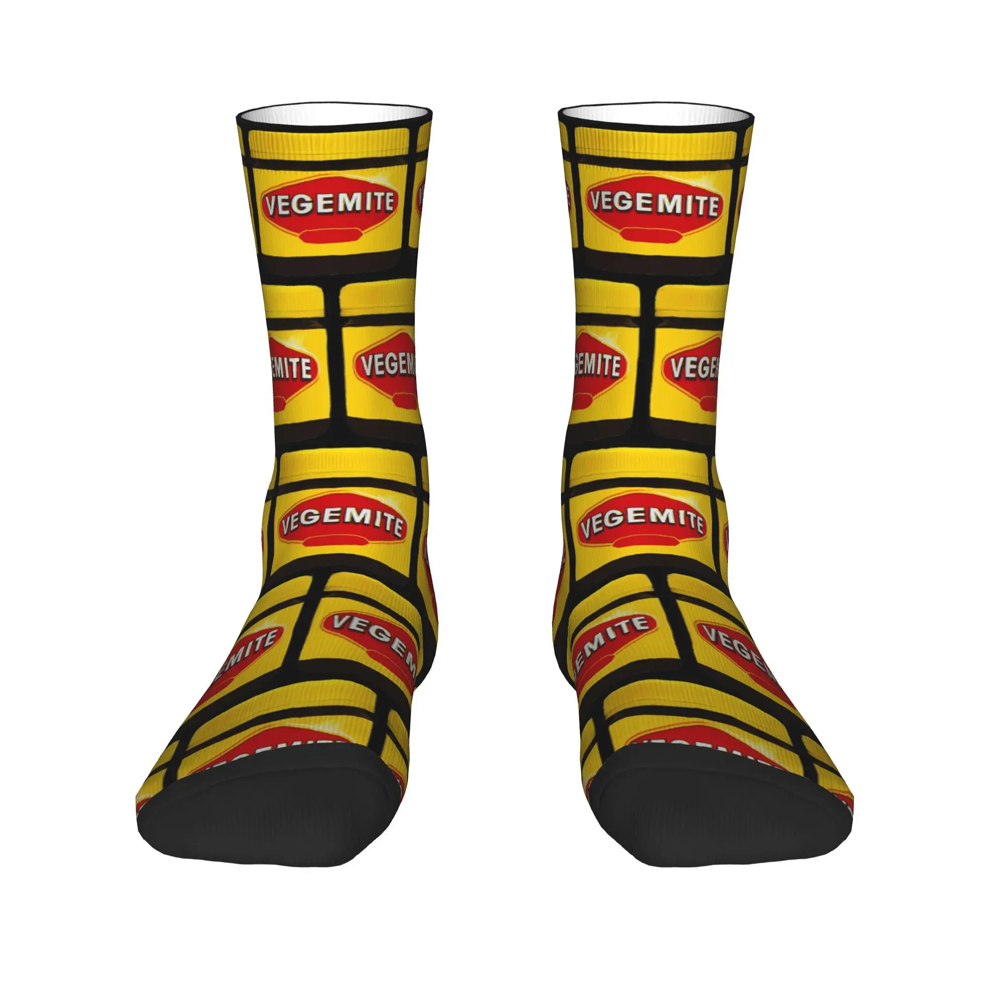 

Vegemite Socks Harajuku High Quality Stockings All Season Long Socks Accessories for Man Woman Christmas Gifts