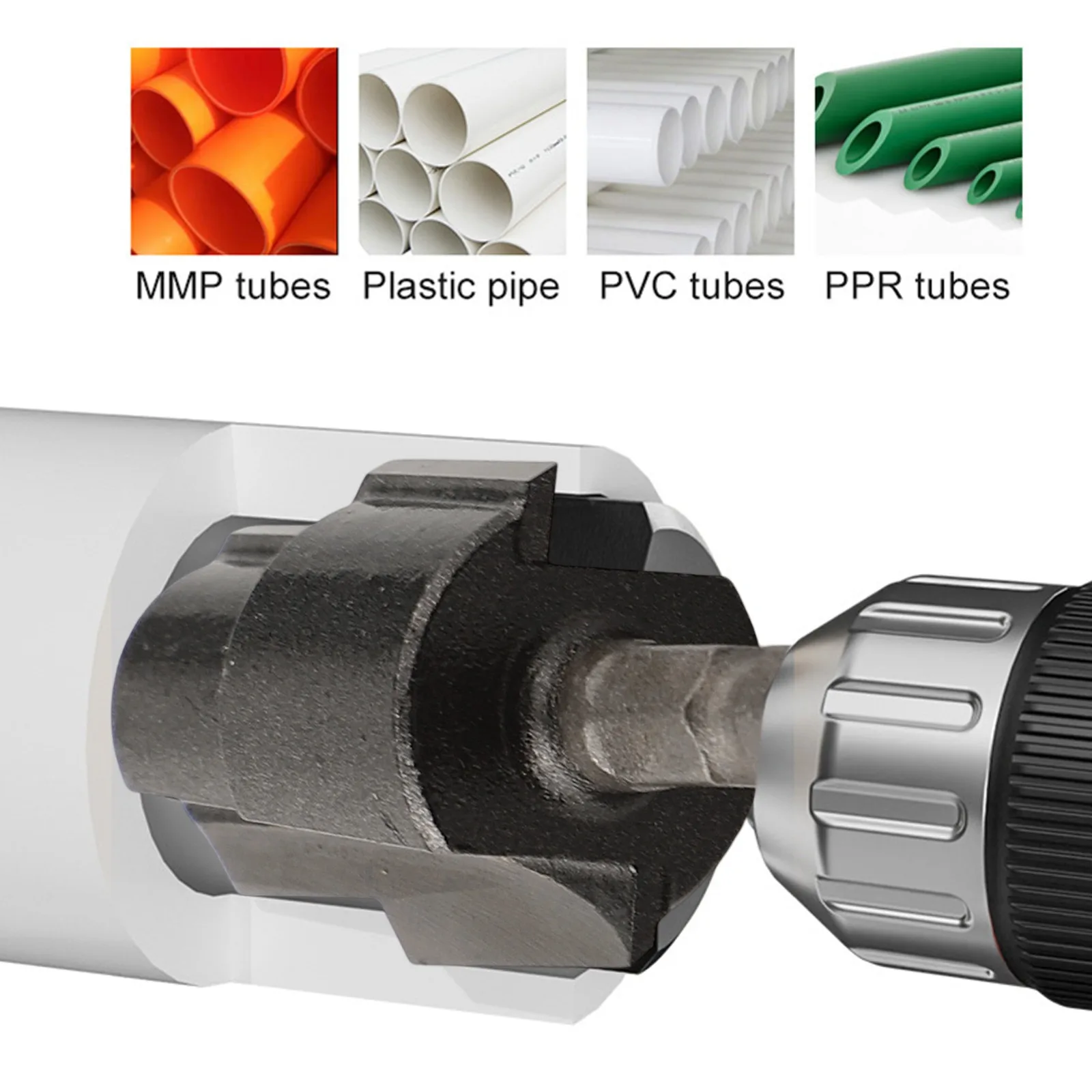 

Plumber Tool Hexagon Shank Tool Plumber Tool Set Hexagon Shank Drill Bit Plumbing Tool As Picture Easy To Disassemble