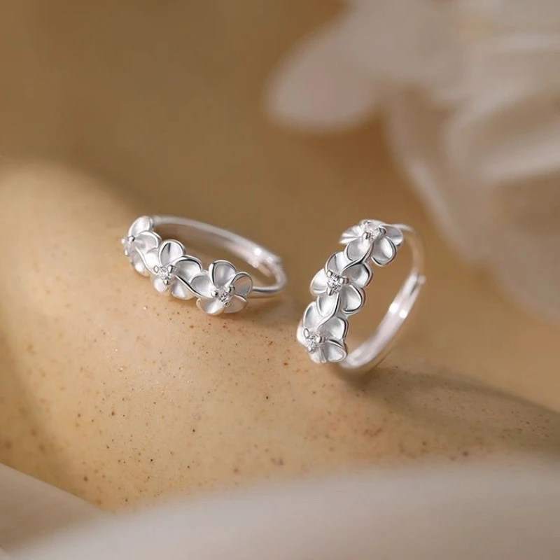 925 Sterling Silver Earrings Elegant Sophisticated Delicate Fashionable Design Perfect Various Occasions for Women