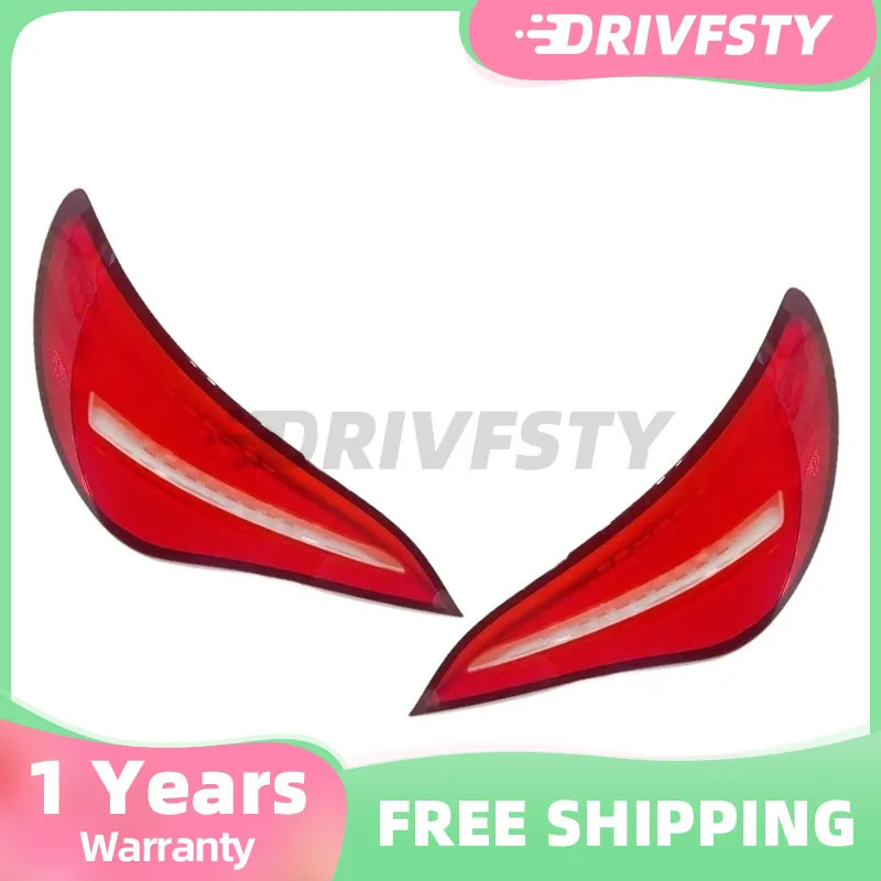 

Rear Taillight Shell Brake Lights Shell Taillight Glass Replacement Rear Shell Cover for Mercedes-Benz CLA W117 2017 2018 2019