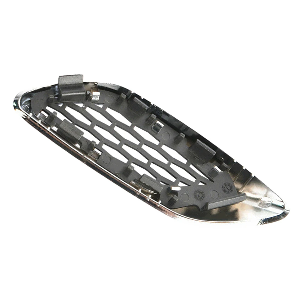 

Высокое качество автомобильное крыло воздуховыпускное отверстие левое серебро 670065952 яркий хромированный крышка крыла боковое вентиляционное отверстие для Maserati