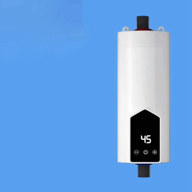 1 Set Tankless Water Heater Faucet That Is Hot And Fast Hot-Connected Small Kitchen Treasure Tap Water Heater 5500W EU Plug