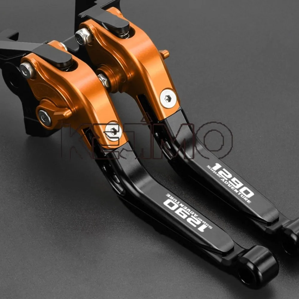 

Motorcycle Brake Lever For KTM 1290SUPERADVENTURE Adventure 2015-2020 2019 2018 2017 2016 Adjustable Folding Handle Guard Levers