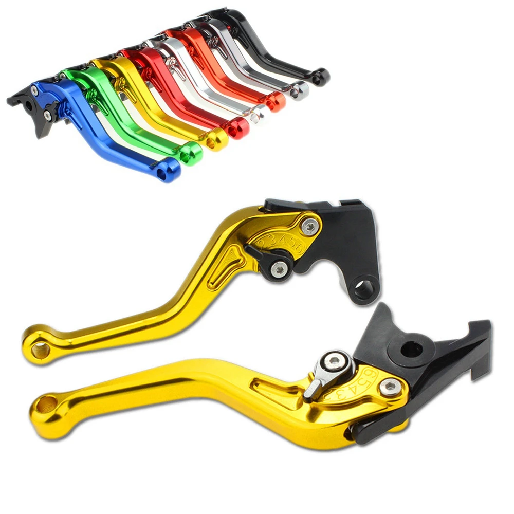 Manetes de Freio e Embreagem Ajustáveis Elipse Curtas 7/8" para Motocicletas BMW F650GS 08-12, F700GS 13-17, F800 S/ST/GS/ADV/R/GT 06 em diante