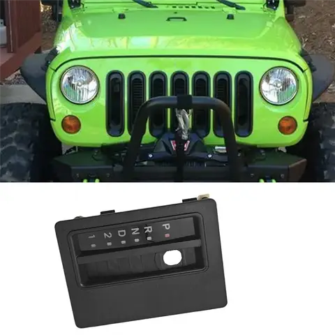 Jeep Wrangler TJ 1997-2006 기어 시프트 표시기 트림 커버 6130553 플로어 시프트 카 콘솔