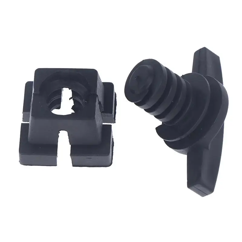 1Set Black Trunk Seal Screw Thread Buckle For 3/5/7 Series E31 E34 E39 E46 Tool Box Screws Tool Box Knob Base