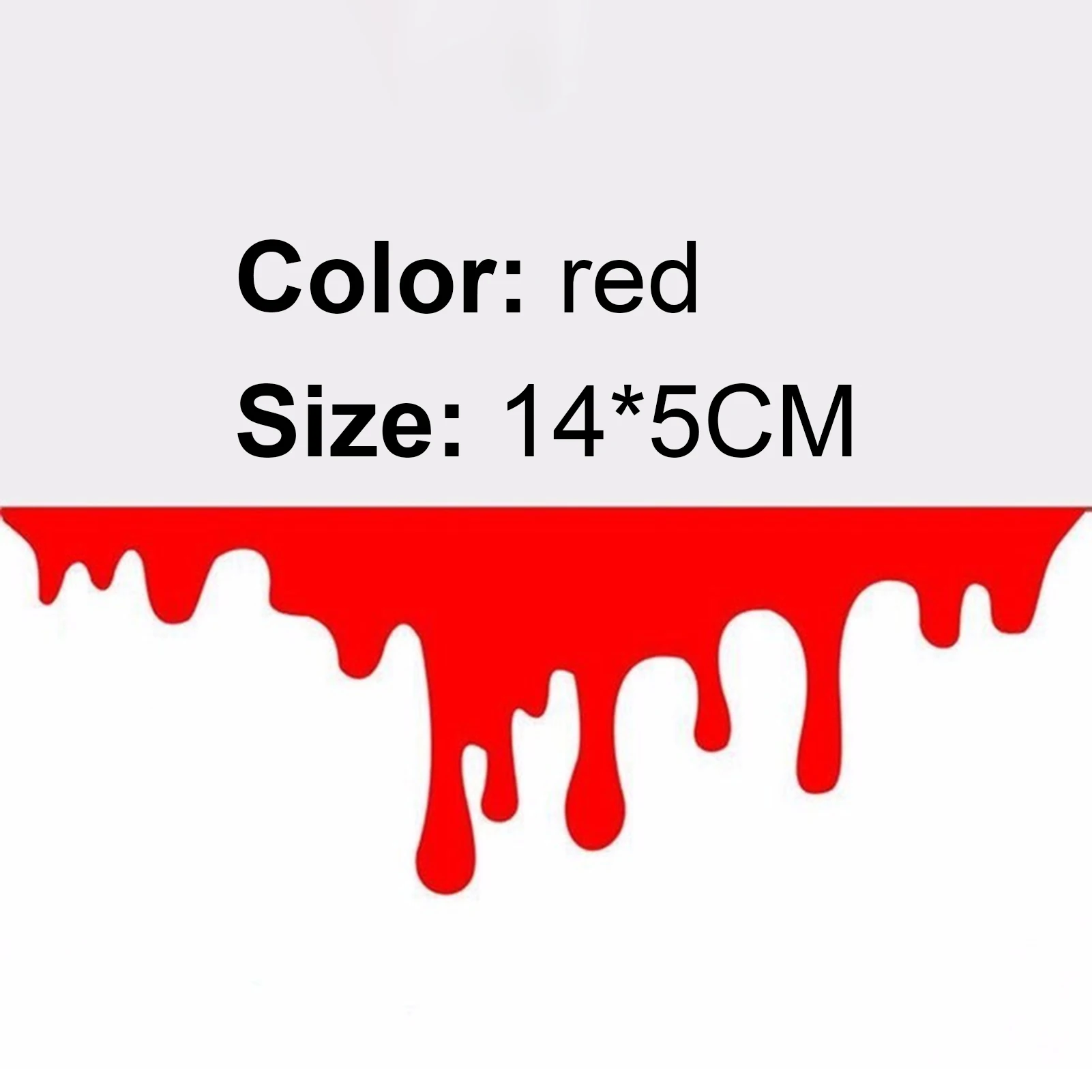 funny sticker Reflective Red Blood Bleeding Car Sticker Car Decals Rear Front Headlight Sticker hot car sticker automovil