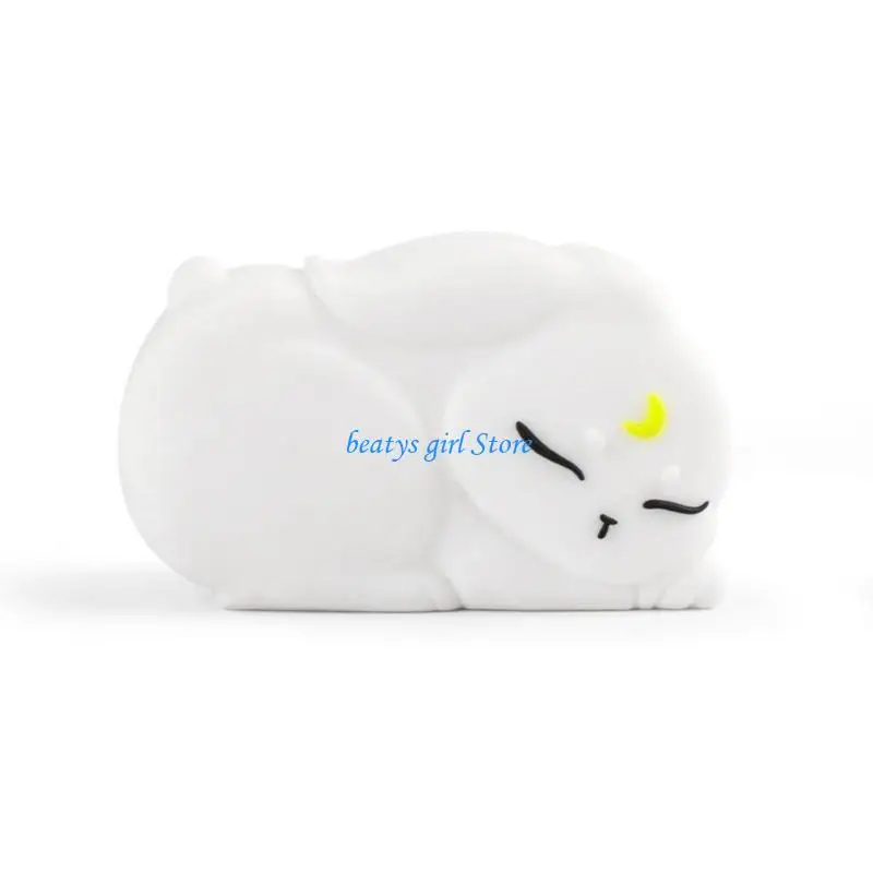 

C7AB USB Hub Expands Device Port Rabbit Dog Kitten Fun And Functionality