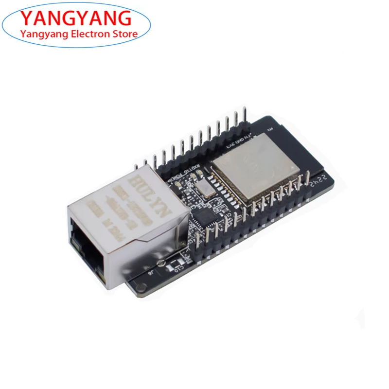 New WT32-ETH01 Embedded Serial Port Networking Bluetooth-compatible Module Ethernet WIFI Combo Gateway MCU ESP32 Wireless Board