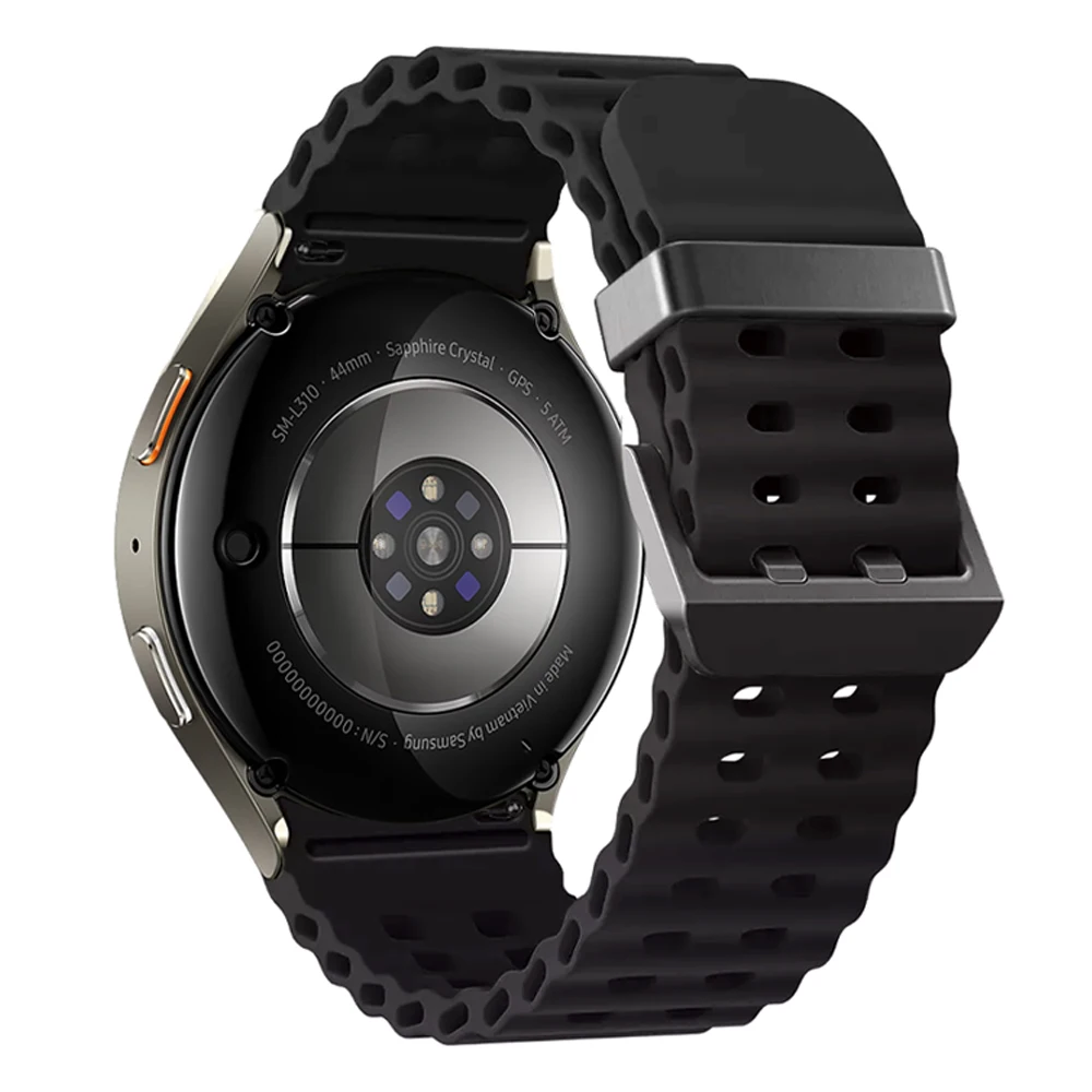 20mm straps for Samsung Galaxy Watch 7 Band 6 5 4 40mm 44mm/4 6 Classic/5 Pro wristband correa Bracelet Galaxy Watch 7 Strap image 2