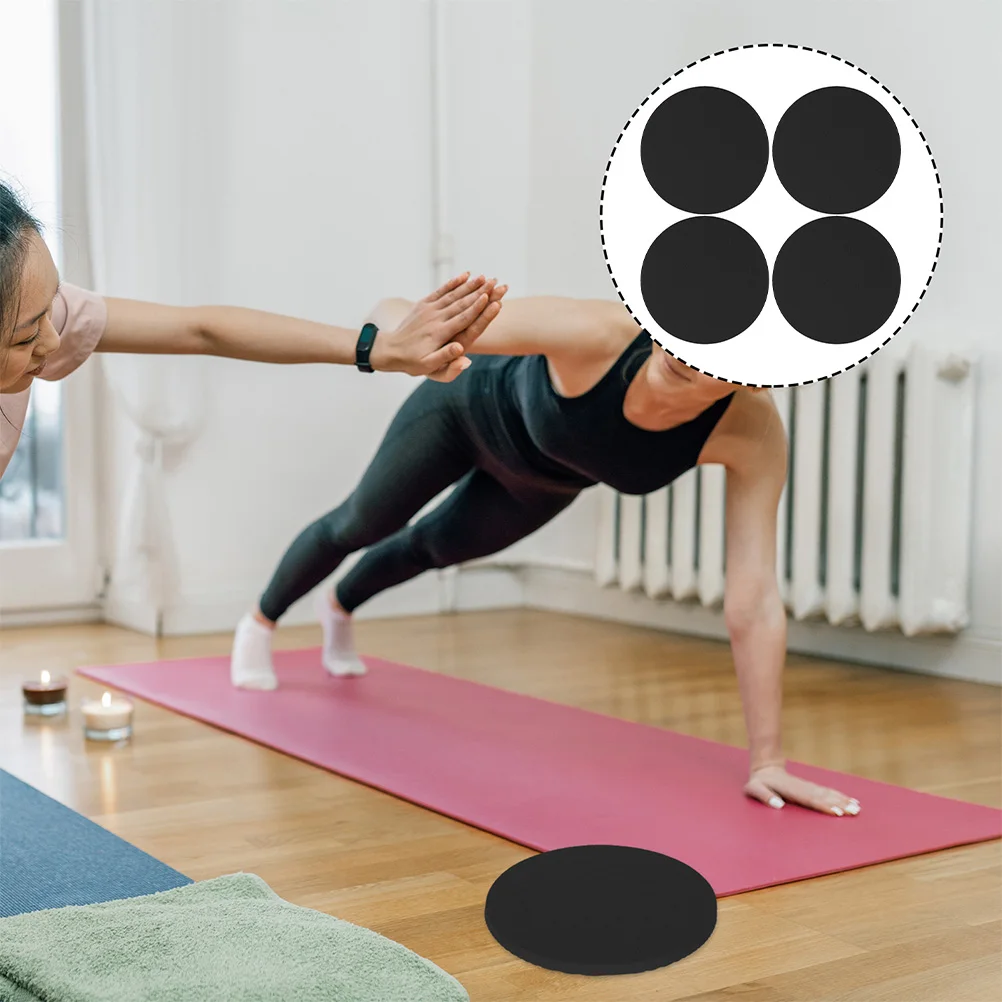 

2Pairs Yoga Knee Pads Non-Slip Textured Cushions for Balance Stability Yoga Training Elbow Support Pilates Household Workout