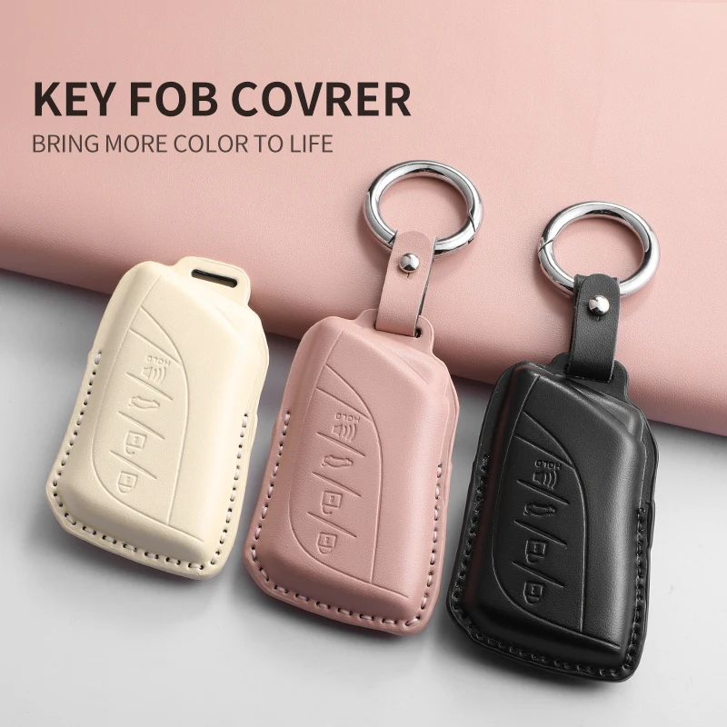 1pc Car Key Cover Case for Lexus E and All Series Models, Anti-lost Anti-scratch Full Wrap Design, Precise Buttons