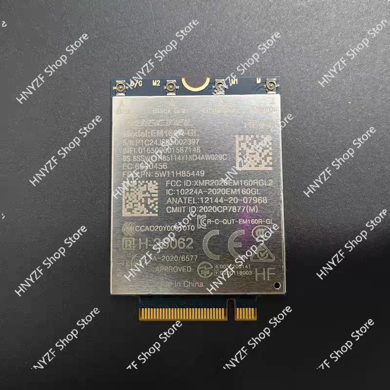 EM160R-GL M.2 Module 1Gbps/150Mbps LTE Cat16 GPS GLONASS 5W11H85443 Wireless for Laptop Compatible Thinkpad FRU T14 T15