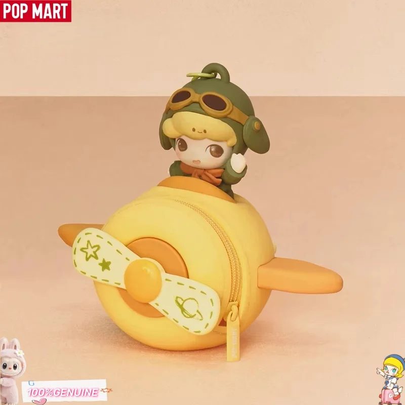 

POP MART Dimoo Memories World Series, новый чехол для наушников, милая коллекция Kawaii, кукла на День святого Валентина, периферийные подарки Dimoo