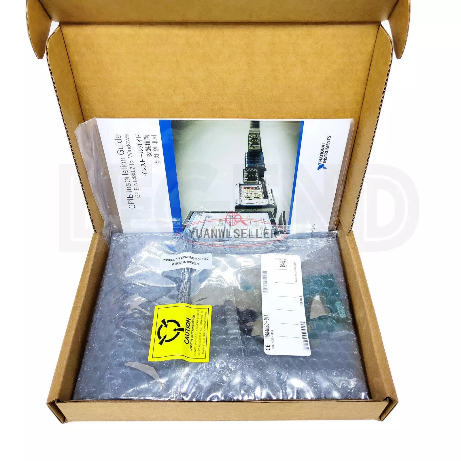 

Карта анализатора National Instruments NI PCIe-gip198405c-01l 778930-01
