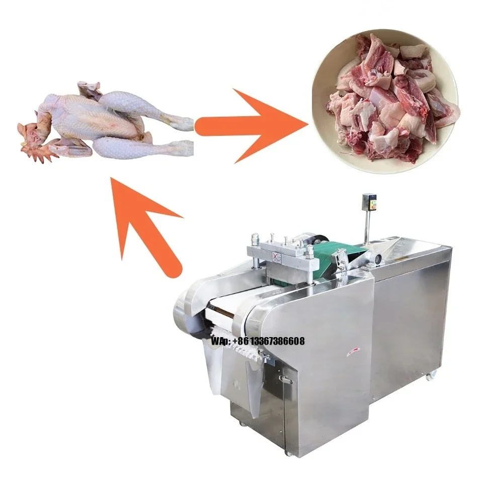 Commercial Electric High-efficiency Fresh Meat Chicken and Duck Meat Cutting Machine