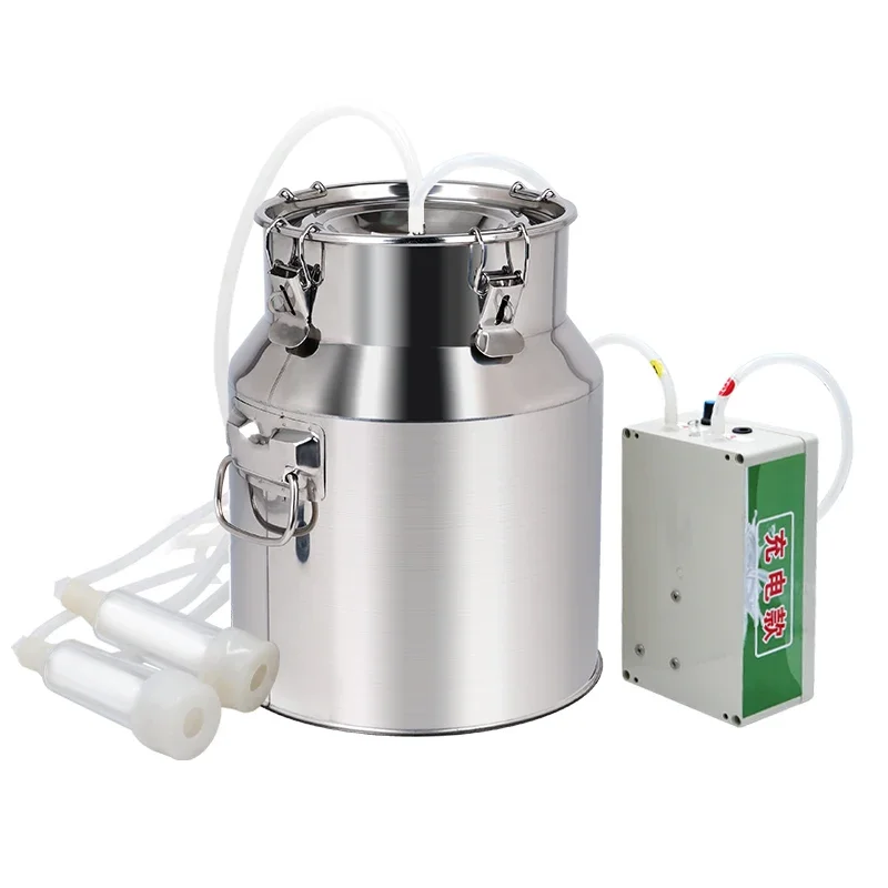 YYHC-14L High capacity pulsating rechargeable milking machine for cattle and sheep Cow and goat new milking machine sales