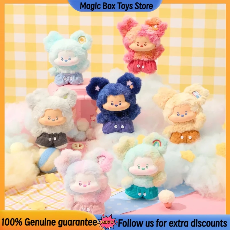 

Подлинная голова Микки в облаках, серия слепая коробка, игрушки, виниловая сумка для лица, подвеска, куклы, коллекционная загадочная коробка, детский рождественский подарок